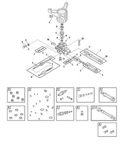 Pump Diagram and Parts List for 021028-00  Briggs and Stratton Pressure Washer